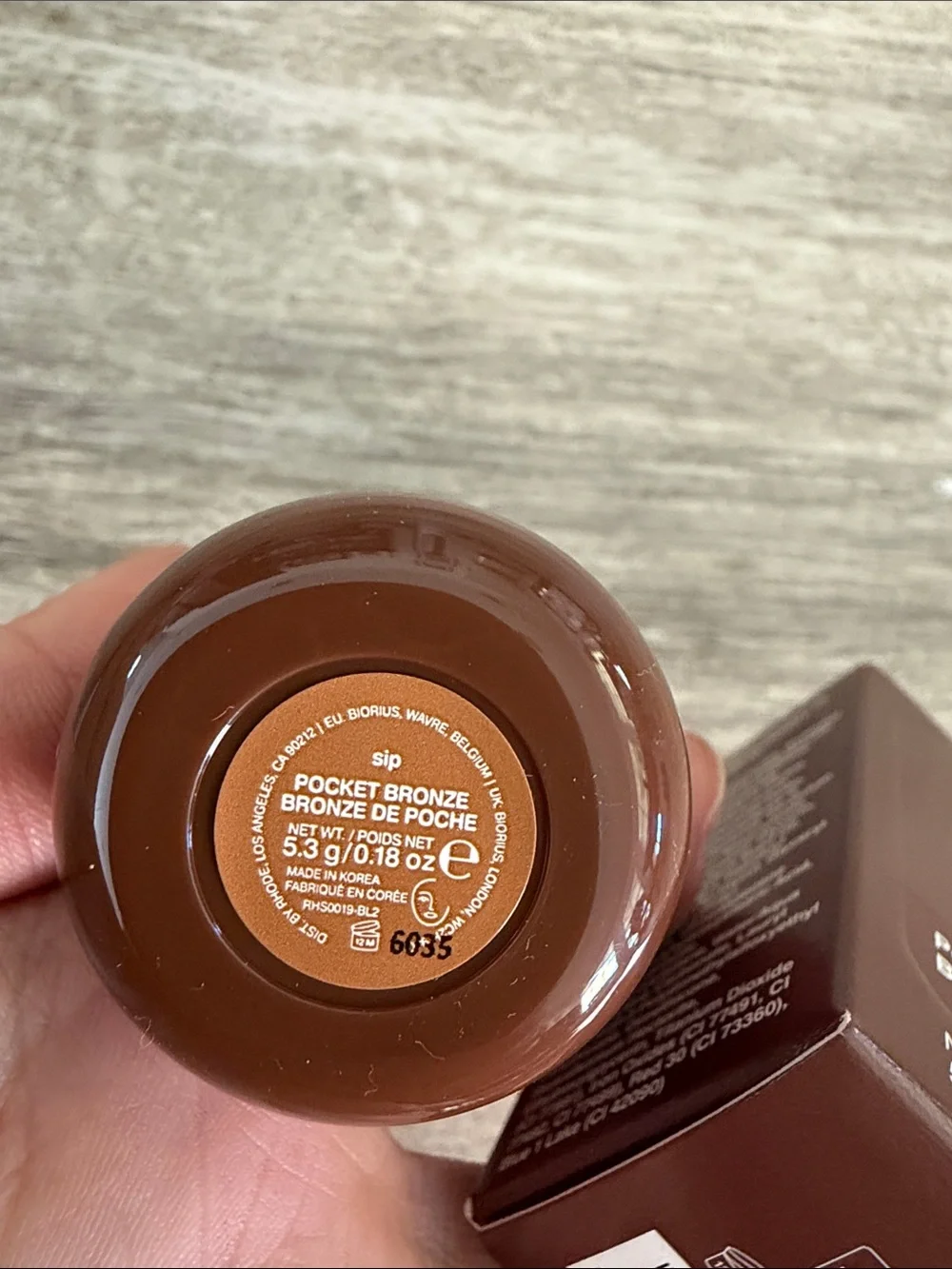 RHODE Bronze Pocket Stick — sip